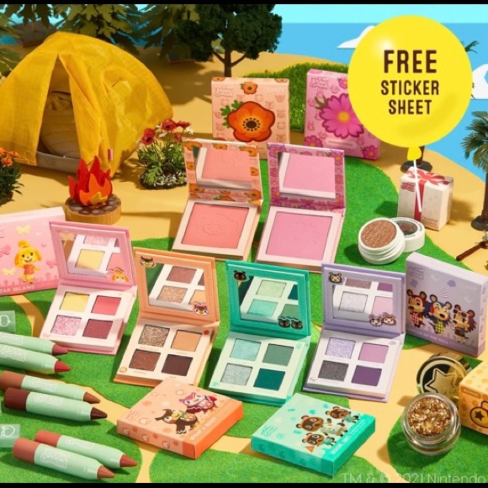 ANIMAL CROSSING x COLOURPOP Full Collection✨💚